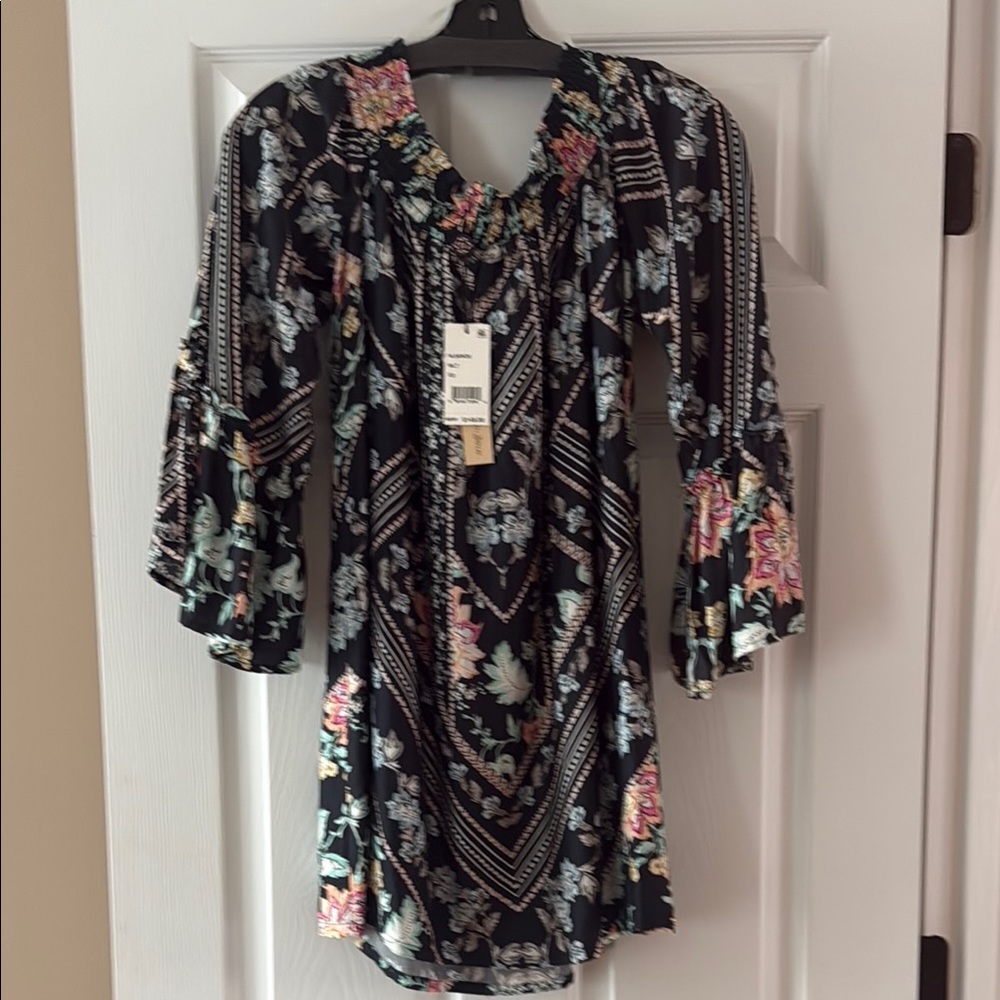 NWT Nanette Lepore Floral Black Women's Swim
